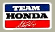 Team Hondaデカール（Steve Wise）