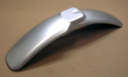 1974-75 CR125 1973-74 CR250 フロントフェンダー（シルバー）
