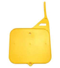 ODYSSEY　ゼッケンプレート 楽天市場】バイク フロント ゼッケン プレート カウル レース