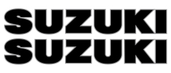 1975 RM125 "SUZUKI" タンクデカール（PR)