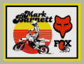 FOX Mark Barnett デカール