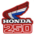 1985-87 Honda CR250 シュラウドデカール(PR)
