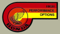 HONDA High Performance Options デカール