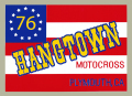 1976 HANG TOWN Flag デカール