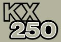 1979 KX250 サイドパネルデカール(ペア)