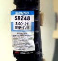 シンコー SR248 3.00-21 フロント