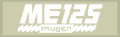 Mugen ME125デカール（ホワイト）