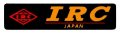 IRC タイヤデカール