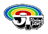 JT Racing Rainbow デカール（ラウンド）
