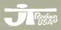 JT Racing Die Cutデカール（ホワイト）