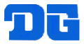 DG Die Cut タンクデカール（ブルー）