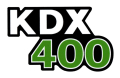 KDX400 サイドパネルデカール(PR)