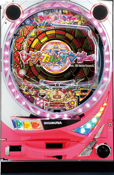 奥村遊機 CRAマジカルサマナーSTM　中古パチンコ実機　[枠名：クリスタライズ]　[4ch対応]