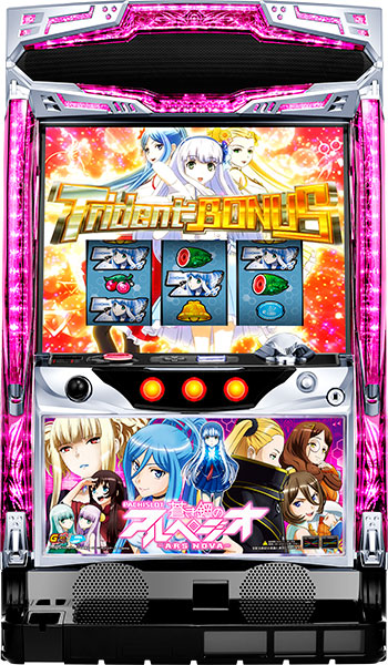 サミー パチスロ蒼き鋼のアルペジオ-アルス・ノヴァ-Mental Model ver.　中古パチスロ実機