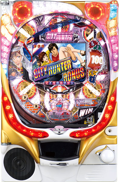 平和 CRシティーハンター～合言葉はXYZ～9AV　中古パチンコ実機　[枠名：ルピナスハート]　[4ch対応]