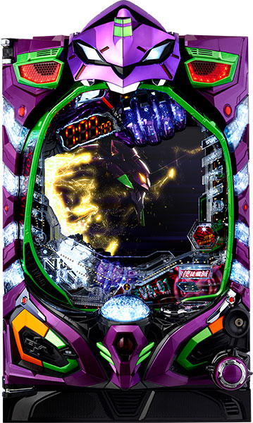 ビスティ CRエヴァンゲリヲン 2018年モデル　中古パチンコ実機　[枠名：咆哮]　[4ch対応]