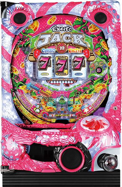 ニューギン CRエキサイトジャックH-K 　中古パチンコ実機