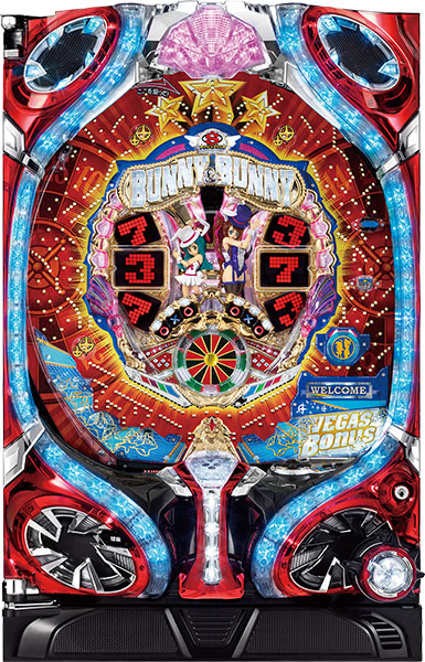 SANKYO CRフィーバーバニー&バニー114. over.  　中古パチンコ実機