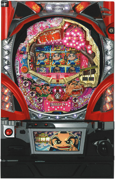 オリンピア CRA元祖!大江戸桜吹雪 （甘デジ）　中古パチンコ実機　[枠名：オリンピア枠（元祖！大江戸桜吹雪～）]　[4ch対応]