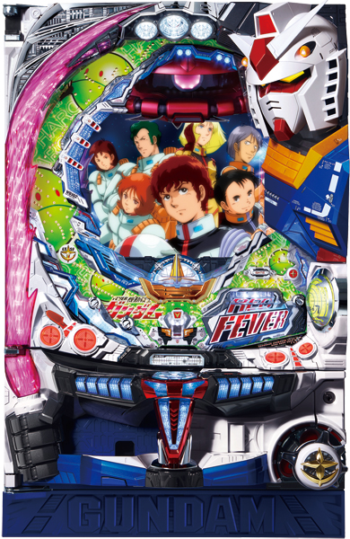 SANKYO CRフィーバー機動戦士ガンダムY　中古パチンコ実機