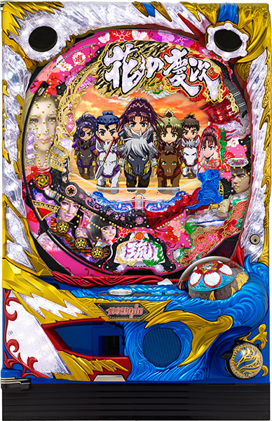 ニューギン CRA花の慶次SP～琉 N-K　中古パチンコ実機