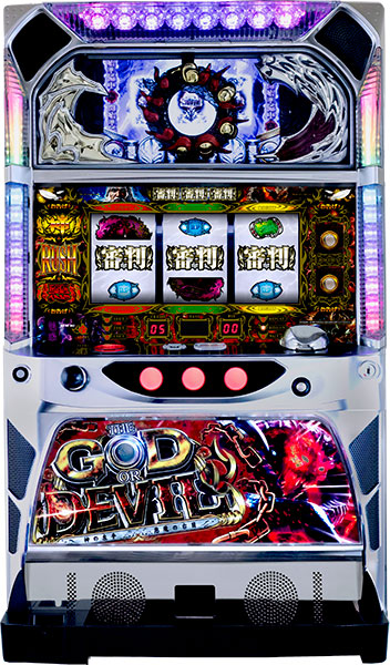 パチスロ実機★ハイライツ・エンタテインメント★神の左手悪魔の右目★不要機付 ハイライツ・エンタテインメント 神の左手悪魔の右目 中古パチスロ実機