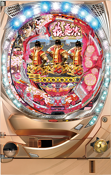 ニューギン CRA花の慶次～雲のかなたに～N‐VG（甘デジ）　中古パチンコ実機