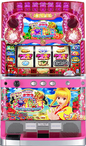 SANYO パチスロスーパー海物語IN沖縄　中古パチスロ実機