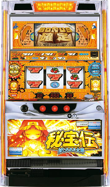 大都技研 秘宝伝～封じられた女神～　中古パチスロ実機