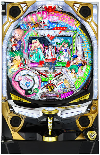 SANKYO CRフィーバーマクロスフロンティア お前達が俺の翼だ! 枠色不問 4ch対応]　中古パチンコ実機