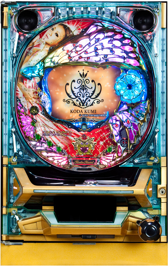 SANKYO CR KODA KUMI （倖田來未2） FEVER LIVE IN HALL 2 MF-TX ゴールド枠　中古パチンコ実機