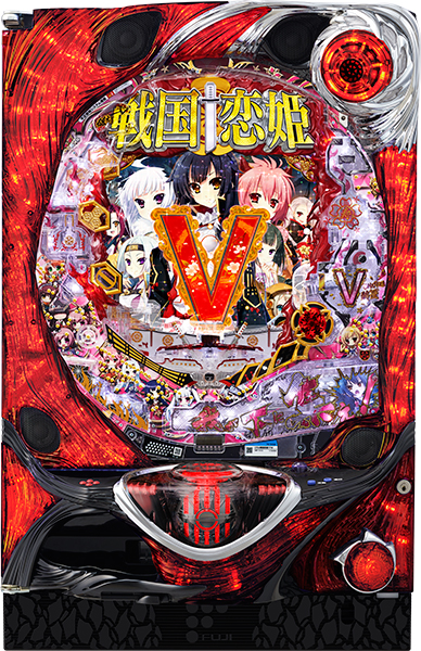 藤商事 CRA戦国恋姫FPW 　中古パチンコ実機　[枠名：エアーキャノン]　[8ch対応]