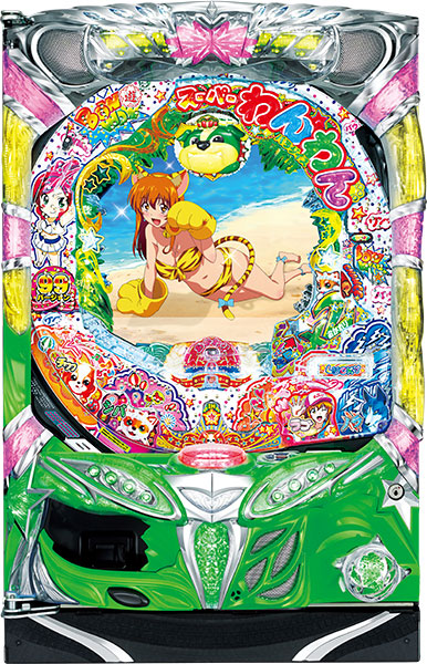 SANYO CRAスーパーわんわんパラダイスおかわりver. 中古パチンコ実機　[枠名：イルミオ]　[4ch対応]