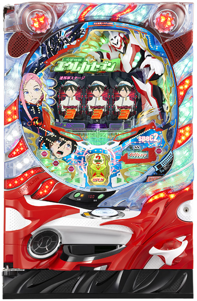 西陣 CR交響詩篇エウレカセブンspec2 GLA 枠色不問　中古パチンコ実機