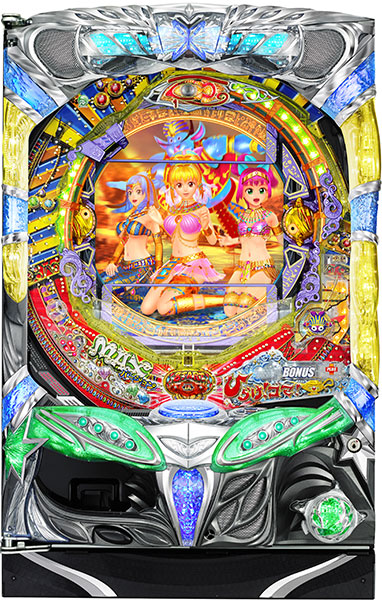 SANYO CRギンギラパラダイス　クジラッキーと砂漠の国 MAXタイプ  　中古パチンコ実機　[枠名：イルミオ]　[4ch対応]