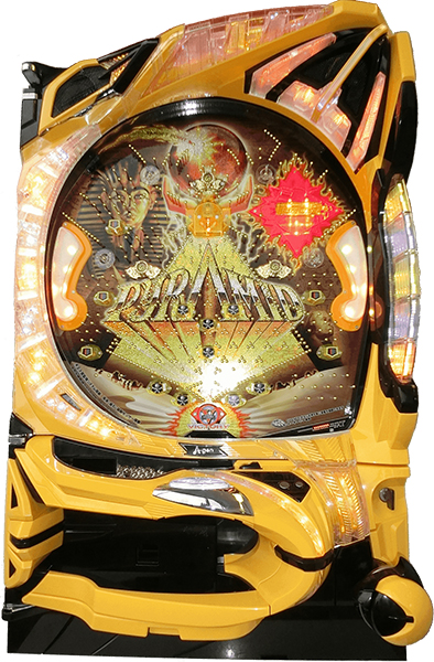 A-gon エイゴン CR GoGoピラミッド1000 　中古パチンコ実機　[枠名：A-gon枠（GoGoピラミッド～）]　[2ch対応]