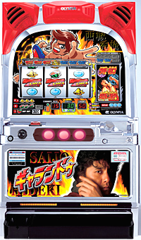 オリンピア ヒデキに夢中!!ギャランドゥパネル　中古パチスロ実機