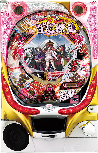 平和 CR百花繚乱 サムライガールズM5AX　枠色不問　中古パチンコ実機　[枠名：ルピナスハート]　[4ch対応]