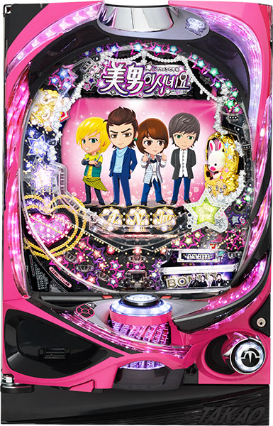 高尾 CR美男ですね 77ver. 　中古パチンコ実機
