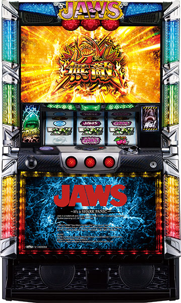 オリンピア パチスロJAWS～it's a SHARK PANIC～　中古パチスロ実機