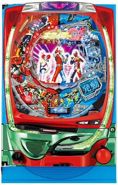 西陣 CRAキカイダー01 GL（甘デジ）　中古パチンコ実機