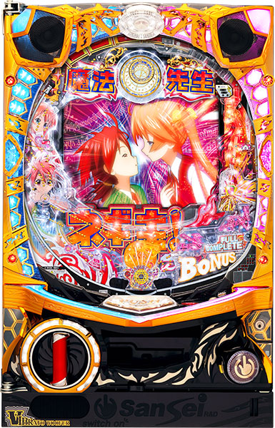 サンセイ CR 魔法先生ネギま！ 中古パチンコ実機　[枠名：V-Savior（ブイセイバー）]　[4ch対応]