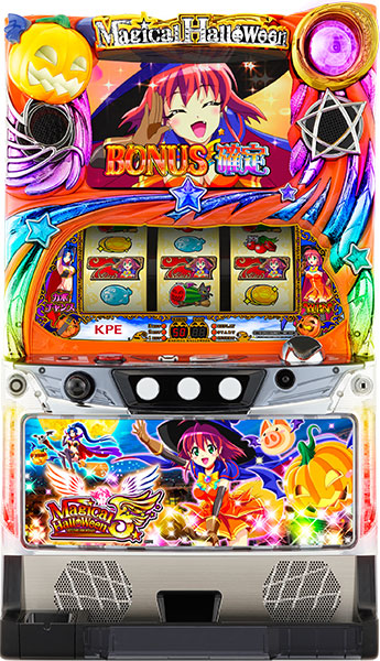 KPE マジカルハロウィン5　中古パチスロ実機