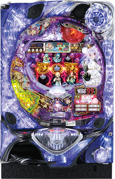 藤商事 CRマジョカ＋マジョルナFPWZ 中古パチンコ実機　[枠名：エアーキャノン]　[8ch対応]