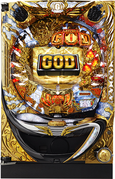 メーシー　CRミリオンゴッドライジング 　中古パチンコ実機　[枠名：GOLD SPARK]　[4ch対応]