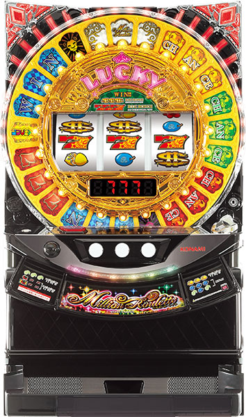 コナミアミューズメント ミリオンルーレット　中古パチスロ実機　[2ch対応]