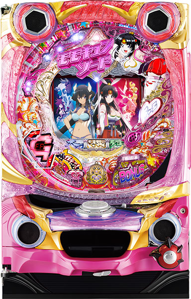 西陣 CRモモキュンソード3 MA(1/199ver.)  　中古パチンコ実機