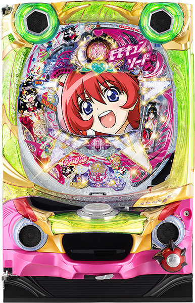 西陣 CRモモキュンソード～パカパカ8～GLS 　中古パチンコ実機