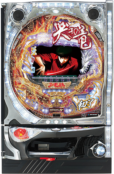 藤商事 CR哭きの竜 天運FPW　中古パチンコ実機　[枠名：シャイニングウォール]　[4ch対応]