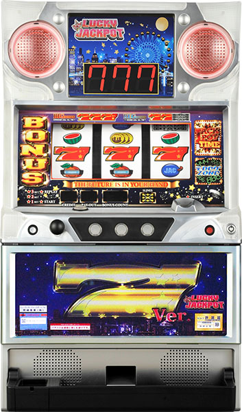 岡崎産業 ニューラッキージャックポット 7Ver.　中古パチスロ実機